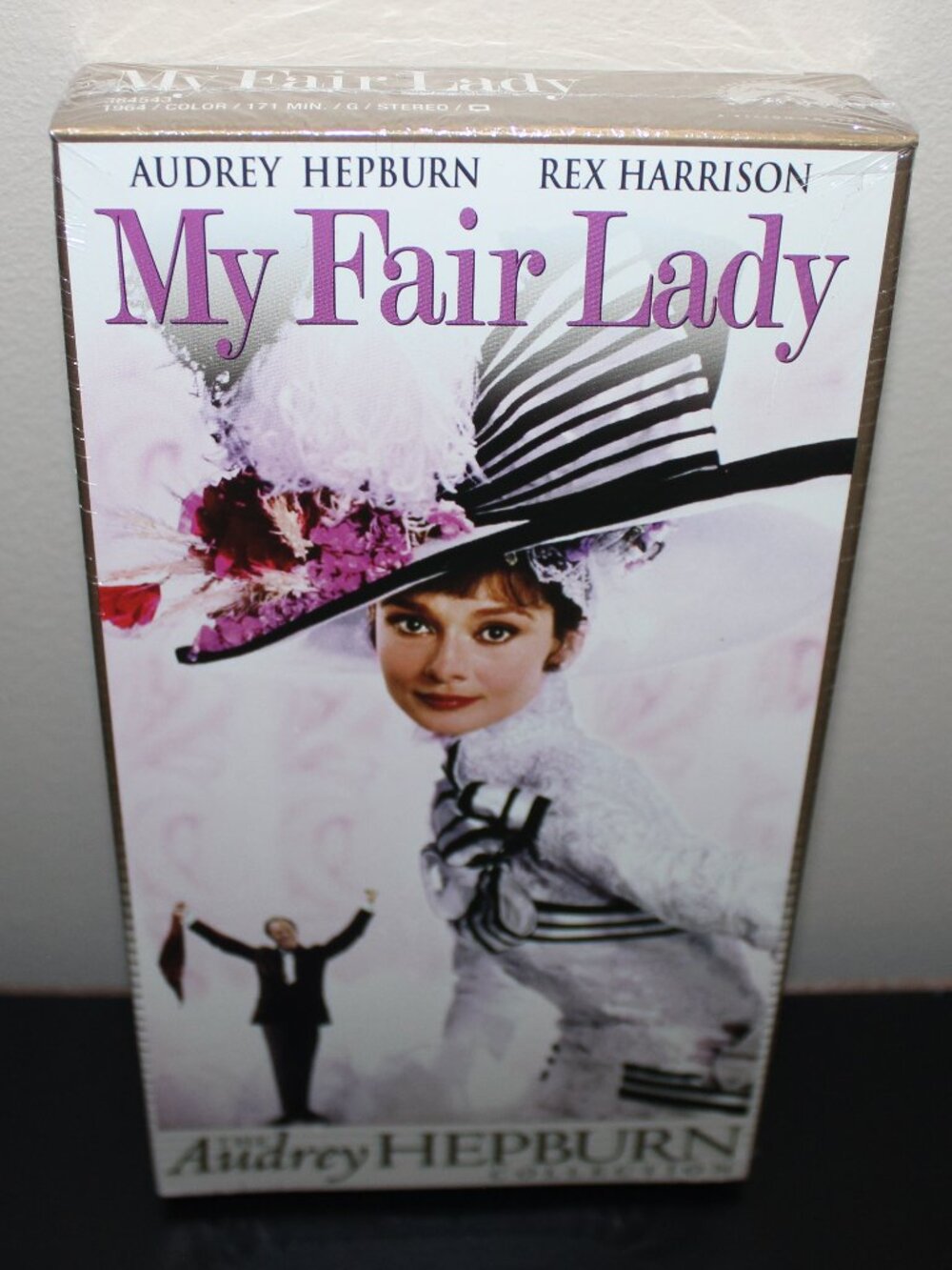 3/$55❤️sealed watermarked 2001 MY FAIR LADY (1964) VHS Audrey Hepburn